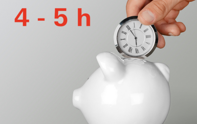 Zeitersparnis 2,0 h TS